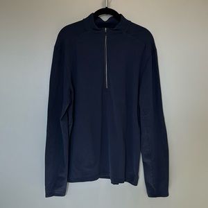 Lululemon Navy Half Zip Pullover